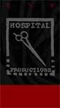 Mobile Screenshot of hospitalproductions.net